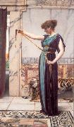 John William Godward A Pompeian Lady china oil painting artist